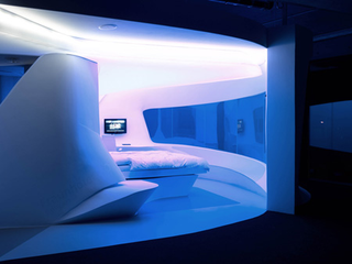 Illustration for article titled LAVA Future Hotel Room Is Perfect for Dr. Dave Bowman